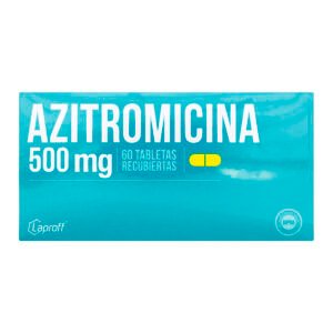 Azitromicina 500 Mg 60 Tabletas Lp