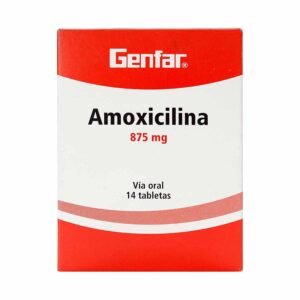 Amoxicilina 875 Mg 14 Tabs Gf