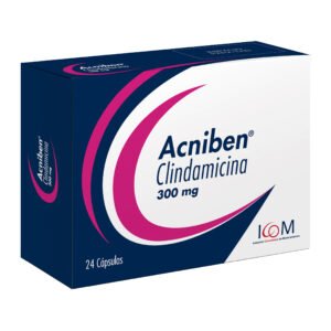 Acniben 300 Mg 24 Capsulas Icom Mq