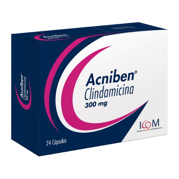 Acniben 300 Mg 24 Capsulas Icom Mq