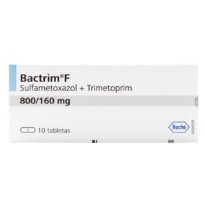 Bactrim F 160+800 Mg 10 Tabletas