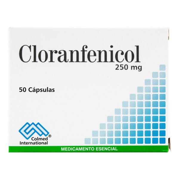 Cloranfenicol 250 Mg 50 Capsulas Pc