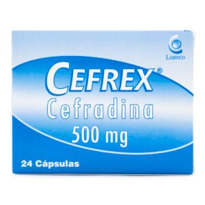 Cefrex 500 Mg 24 Capsulas