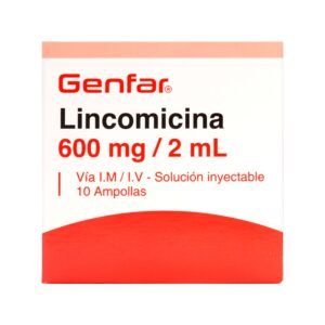 Lincomicina 600 Mg 10 Ampollas Gf