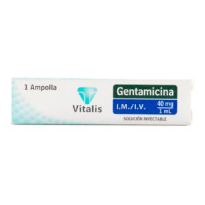 Gentamicina 40mg/1ml 1 Ampolla Vt