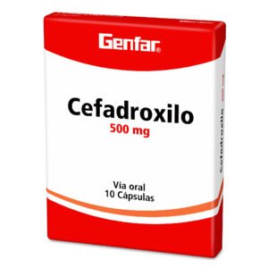 Cefadroxilo 500 Mg 10 Capsulas Gf