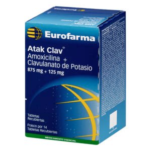 Atak Clav 875 Mg 14 Tabletas