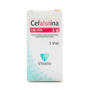 Cefalotina 1 Ampolla 1 Gr. Vt