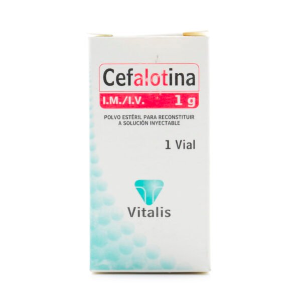 Cefalotina 1 Ampolla 1 Gr. Vt