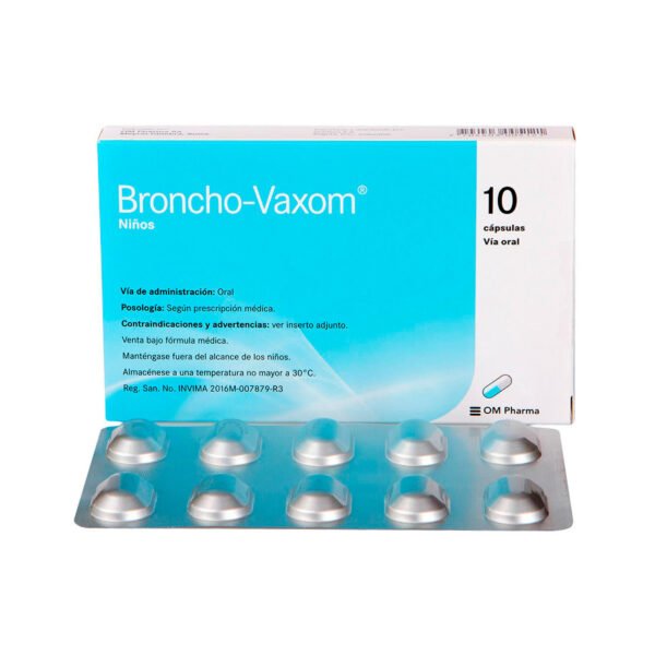 Broncho-Vaxom Ninos 10 Cap.
