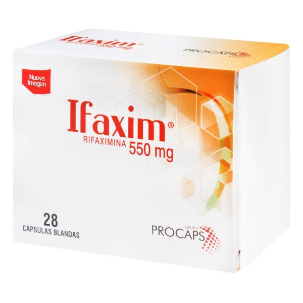 Ifaxim 550 Mg 28 Capsulas