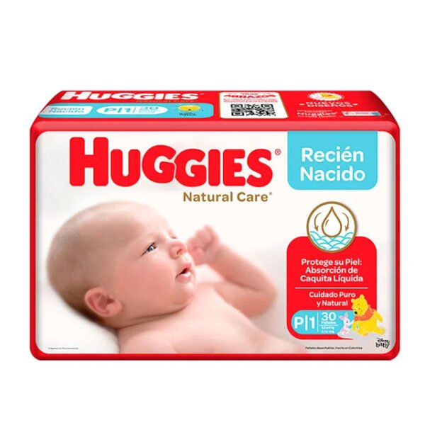 Pan.Huggies Rec Naci.P.1 30 Unds+16 Toal