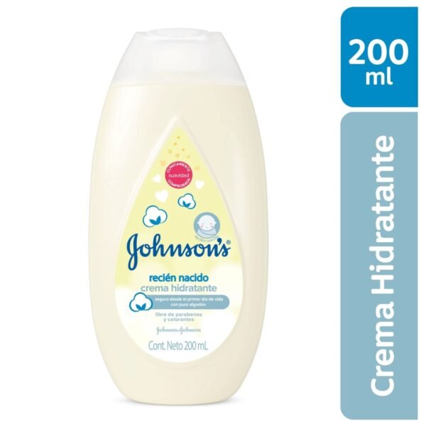 Crema Jj Baby Hidrat.Rec.Nacido 200 Ml