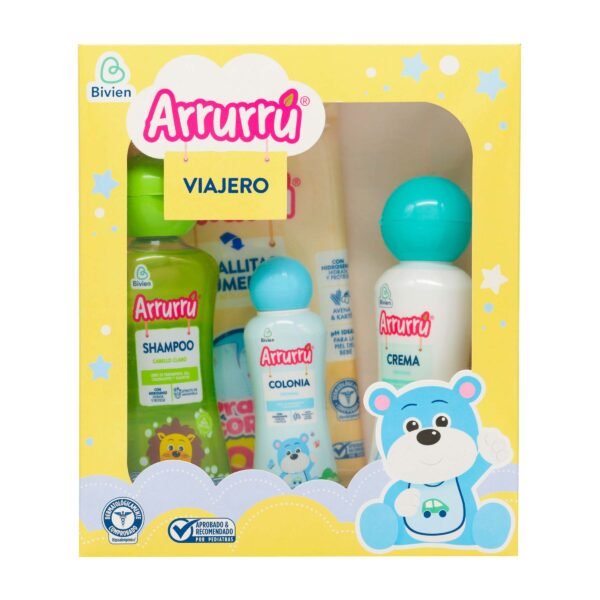 Est.Arrurru Viajero Azul 4 Articulos