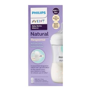 Biberón Natu.Airfree Avent Deco.9oz.260m