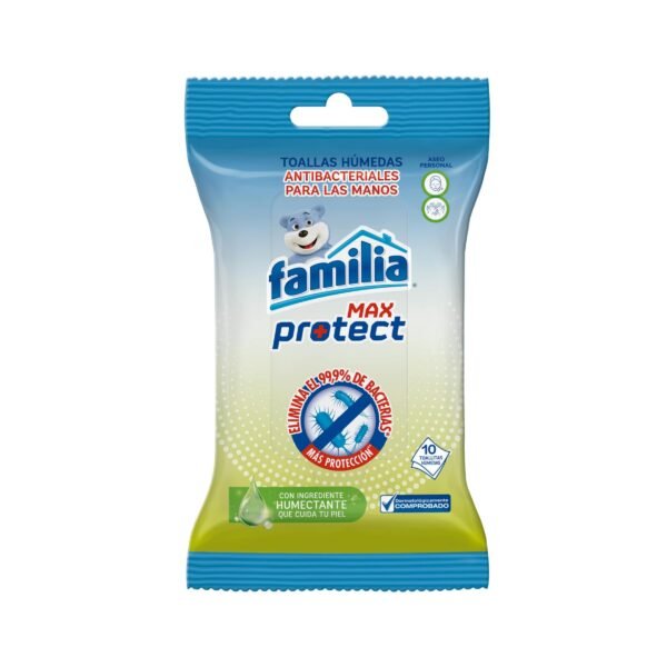 Paños Húmedos Familia Anti.Max Prote 10 und