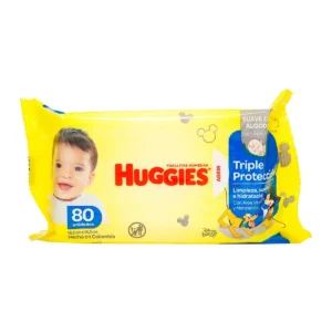 Toallitas Huggies Húmedas Limpieza Cotidiana 80 und
