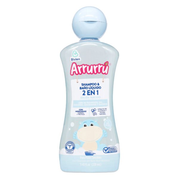 Cha.Y Baño 2en1 Arrurru Rec.Nacido 220 ml