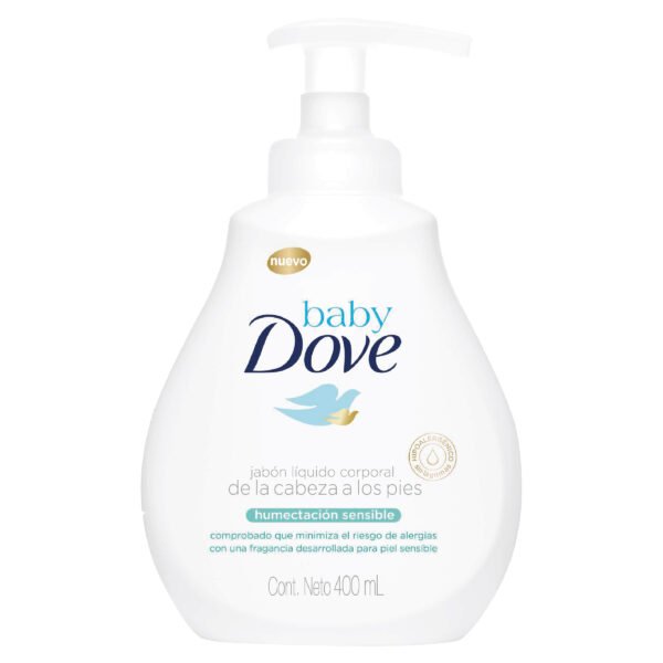 Jabón Dove Baby Líquido Hum.Sensible 400 ml