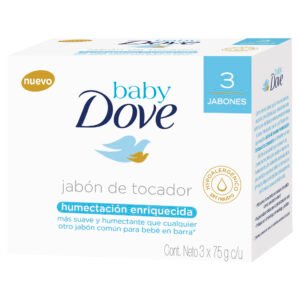 3 Jabones Dove Baby Humectaci.Enri.75 Gr