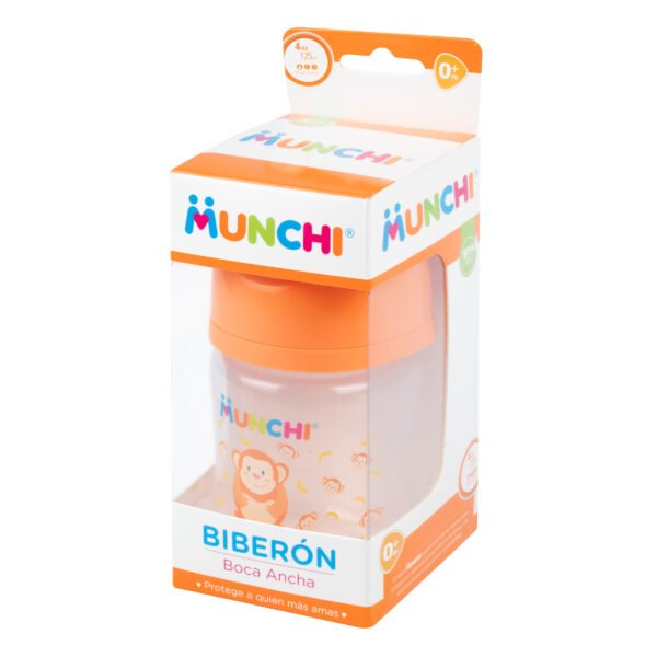 Biberón Munchi Boca Ancha 4 Oz