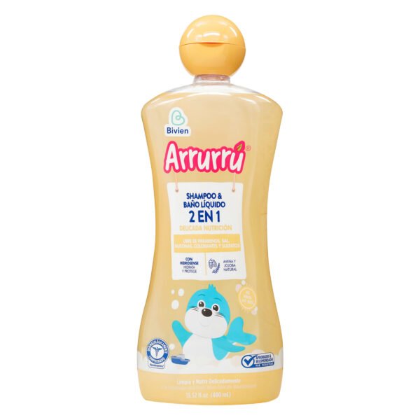 Cha.Y Baño Arrurru Nat.2en1 Avena 400 Ml