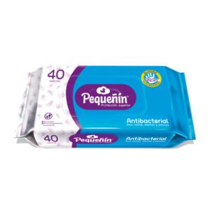 Panitos Hum.Antibacterial Pequenin 40 Un