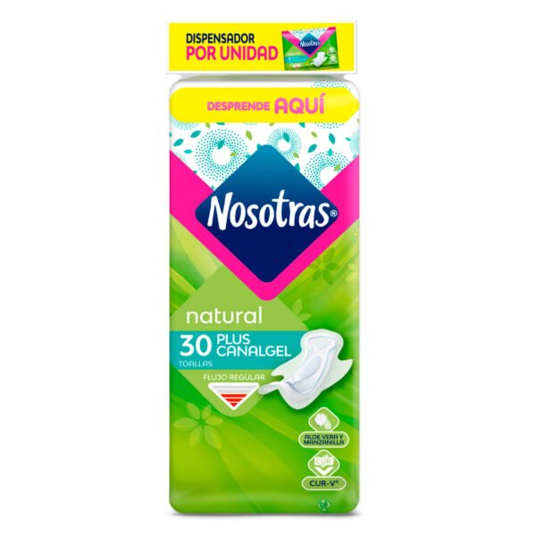Toa.Nosotras Natural Plus Canalgel 30und