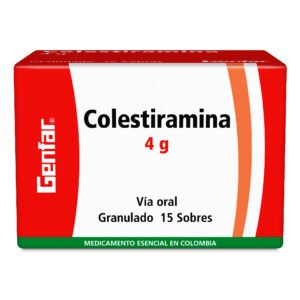 Colestiramina 15 Sbs Gf