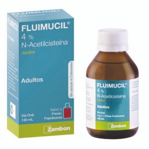 Fluimucil Adulto Jarabe 4% 120 Ml