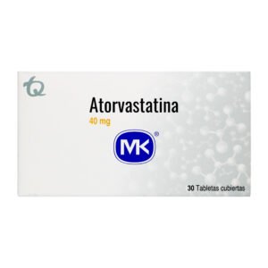 Atorvastatina 40 Mg 30 Tbs Mk