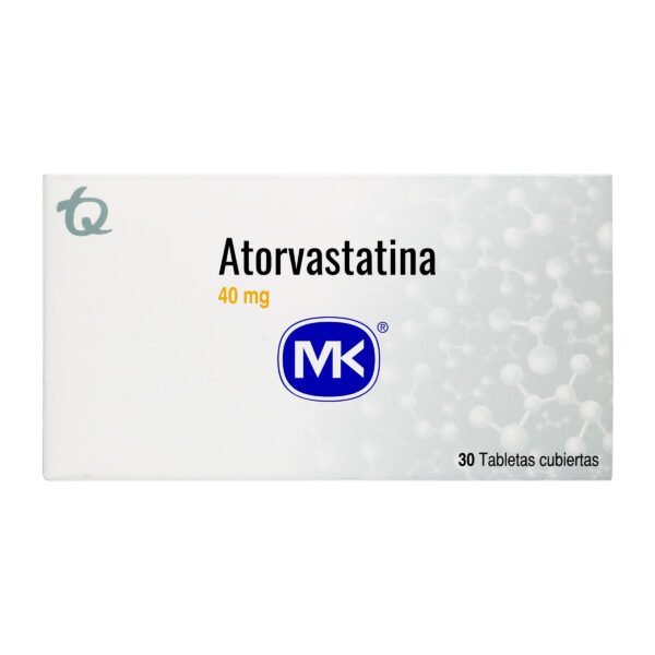 Atorvastatina 40 Mg 30 Tbs Mk