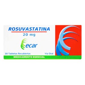 Rosuvastatina 20mg 30 Tbs Ecar