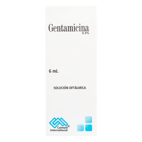 Gentamicina 0.3% Oftalmica 6 Ml Pc