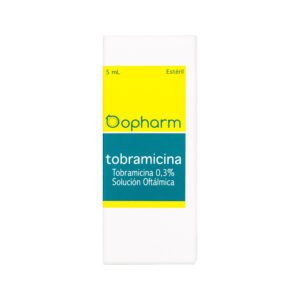 Tobramicina Opharm 0.3 Sol Oft 5ml