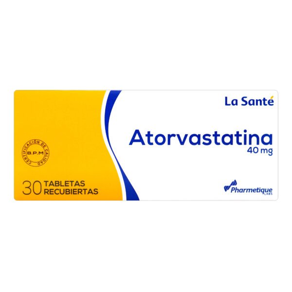 producto3126 Atorvastatina 40 Mg 30 Tbs Ls