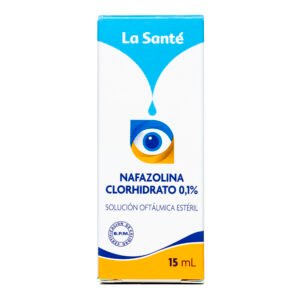 Nafazolina Clorhidrato 0.1% Sol Oft 15ml