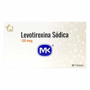 Levotiroxina 125 Mcg 30 Tabs Mk