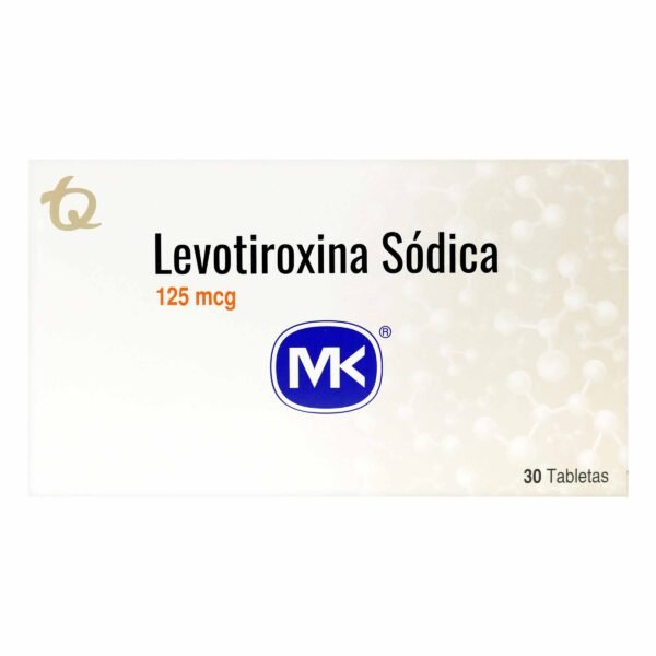 Levotiroxina 125 Mcg 30 Tabs Mk