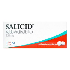 Salicid 100 Mg 100 Tbs Icom Mq
