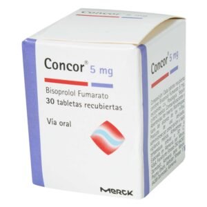 Concor 5 Mg 30 Tabletas
