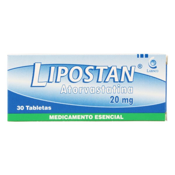 Lipostan 20 Mg 30 Tabletas