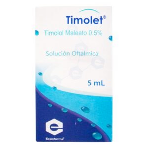 Timolol Maleato 0.5% Gotas Oftal.5 Ml Ex