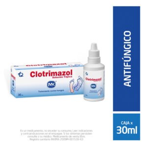 Clotrimazol 1% Solucion 30 Ml Mk