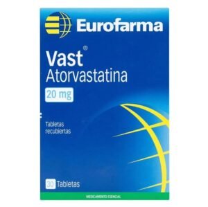 Vast 20 Mg 30 Tabletas