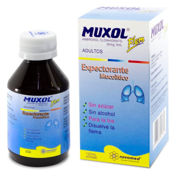 Muxol Flem Adultos Jarabe 120 Ml