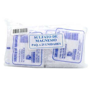 Sulfato De Magnesio 20 Gr 25 Sbs Drof.