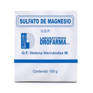 Sulfato De Magnesio 100 Gr Drofarma