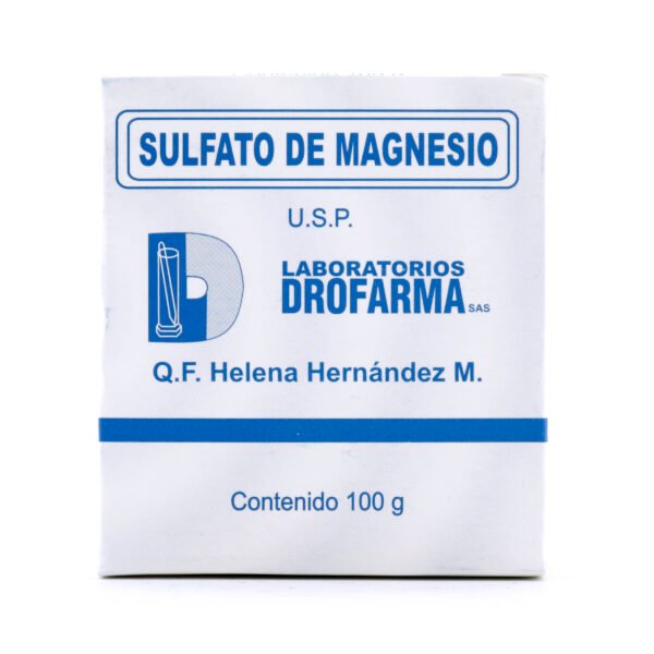 Sulfato De Magnesio 100 Gr Drofarma