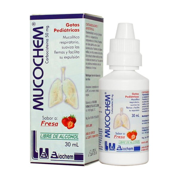 Mucochem Gotas Pediatricas 30 Ml